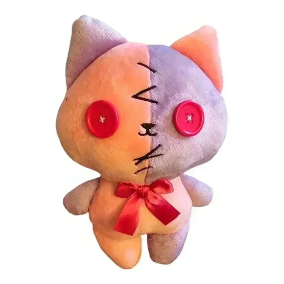 NEW NWT Fukuya PatchPatchFriends 8" Inch CAT Mini Plush Doll Stuffed Toy Round 1 - Picture 1 of 3